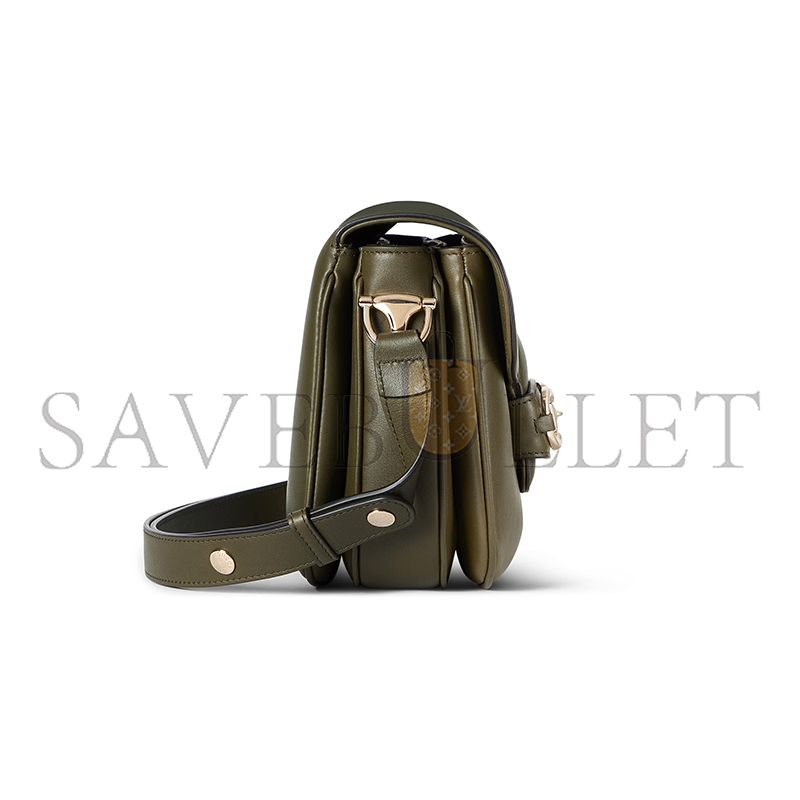 G*u*i horsebit 1955 soft medium shoulder bag 815178 (26*17.5*10cm)